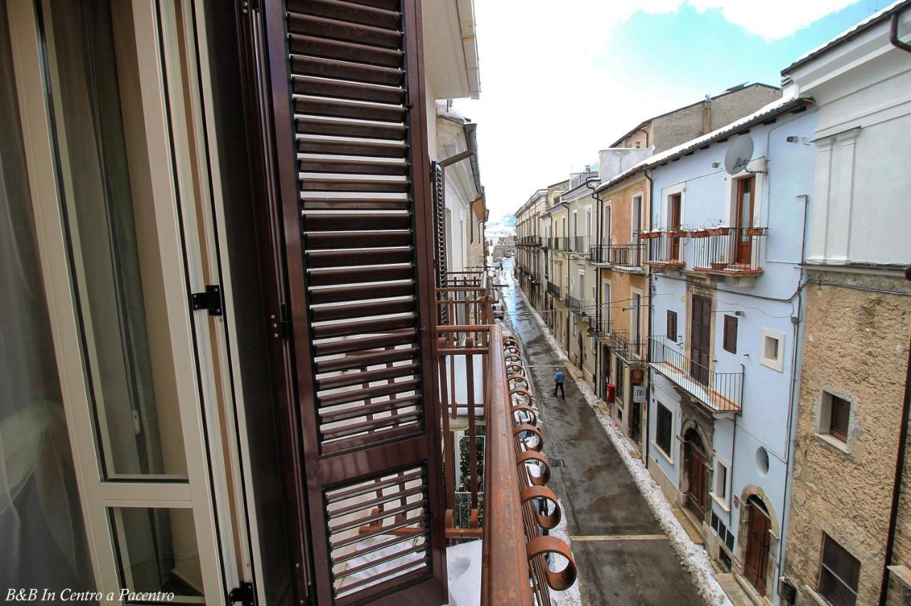B&B In Centro A Pacentro Exterior foto